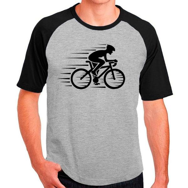 Imagem de Camiseta bike bicicleta ciclismo cinza masculina13