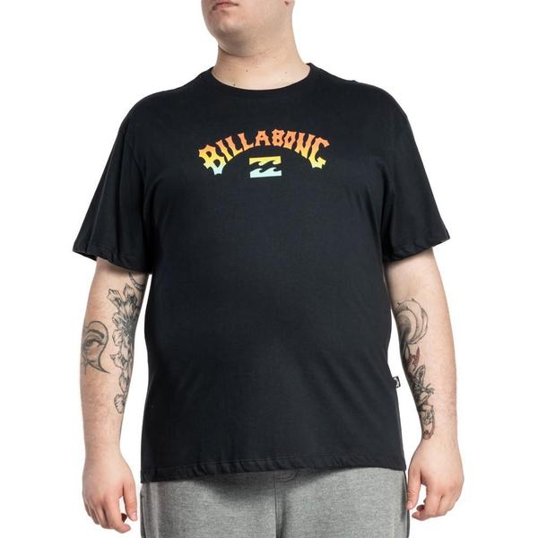 Imagem de Camiseta Billabong Arch Fill Plus Size WT23 Masculina Preto