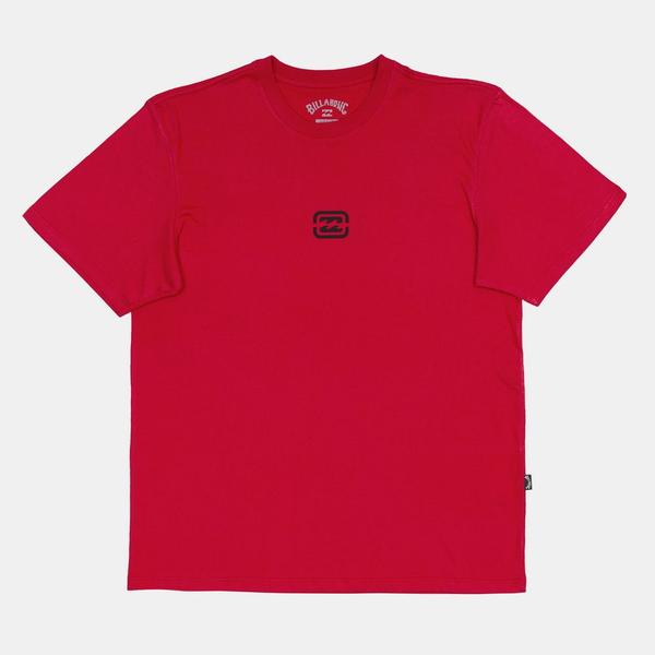 Imagem de Camiseta Billabong Juvenil B471T0987 Bracket Wave - Vermelho