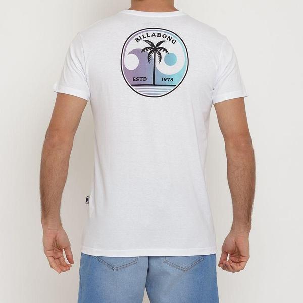 Imagem de Camiseta Billabong Yin And Wave Masculina Branco