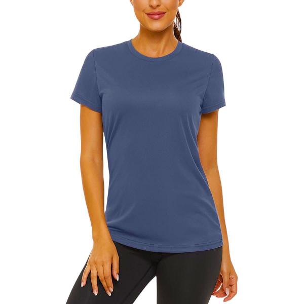 Imagem de Camiseta Blusinha Dry MALHA FRIA POLIMIDA Tecido Furadinho feminina Corrida Academia Yoga 604