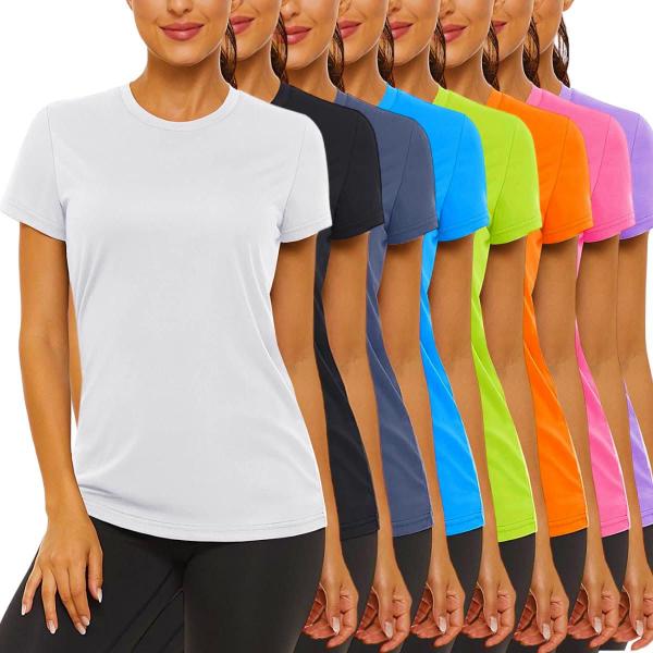 Camiseta Blusinha Dry MALHA FRIA POLIMIDA Tecido Furadinho feminina Corrida Yoga Academia 609 - IRON Imagem de Camiseta Blusinha Dry MALHA FRIA POLIMIDA Tecido Furadinho feminina Corrida Yoga Academia 609