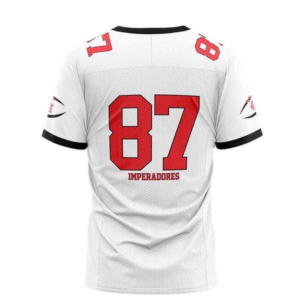 Imagem de Camiseta Braziline Flamengo Imperadores 2 - Branco/vermelho