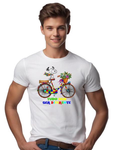 Imagem de Camiseta Camisa Autismo Tudo bem ser diferente M15