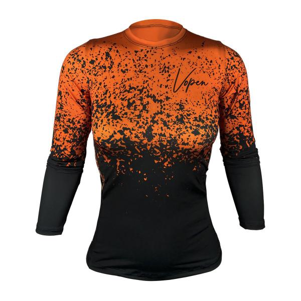 Imagem de Camiseta Ciclismo Bike Feminina Proteção Uv Manga Longa Mtb