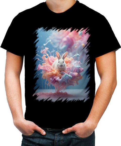 Imagem de Camiseta Colorida Páscoa Coelhinho Explosão de Cores 4