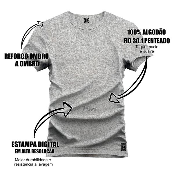 Imagem de Camiseta Confortável Estampada Nexstar 100% Algodão Urso Surf