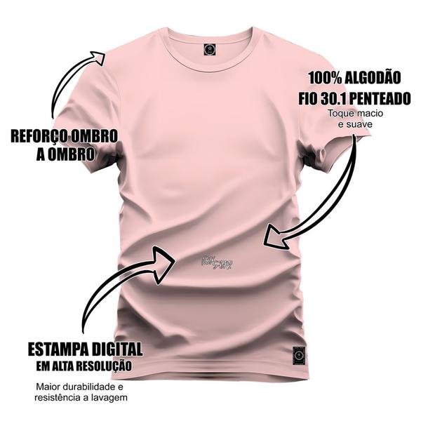 Imagem de Camiseta Confortável Estampada Nexstar 100% Algodão Urso Surf