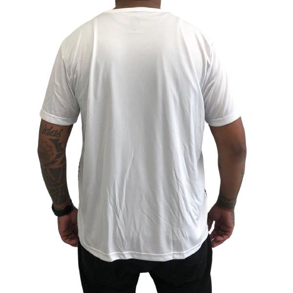 Imagem de Camiseta Corinthians Listrada Masculina - Branco e Preto