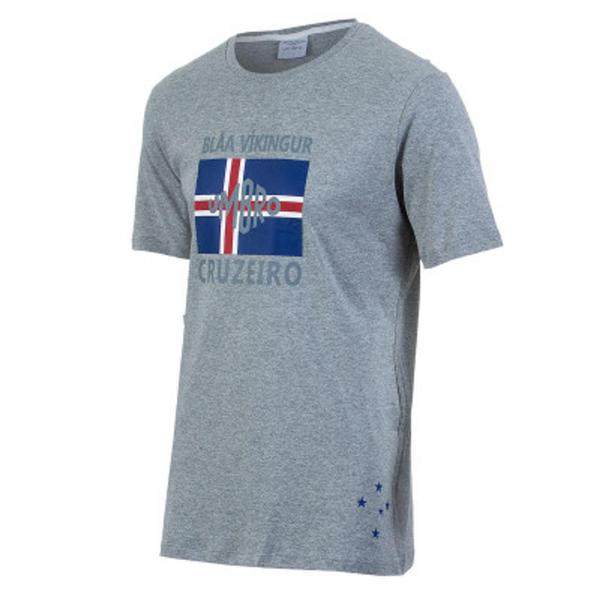 Imagem de Camiseta Cruzeiro Blar Vikingur Torcedor Umbro Masculina - Cinza