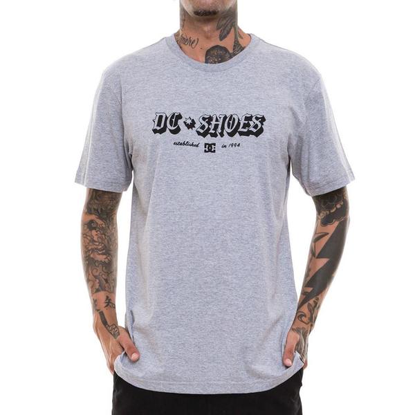 Imagem de Camiseta DC Shoes Chester Tss Masculina Cinza