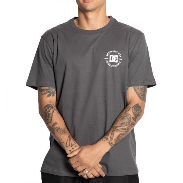 Imagem de Camiseta DC Shoes Mini Star Pilot S25 Masculina Cinza Escuro