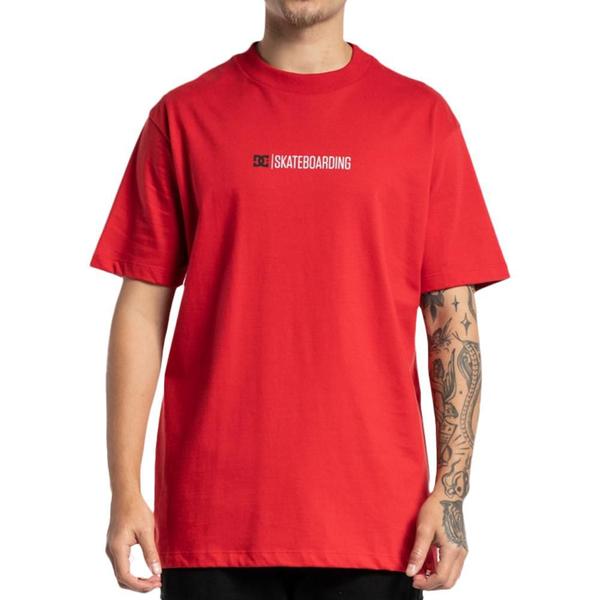 Imagem de Camiseta DC Shoes Minimal WT23 Masculina Vermelho