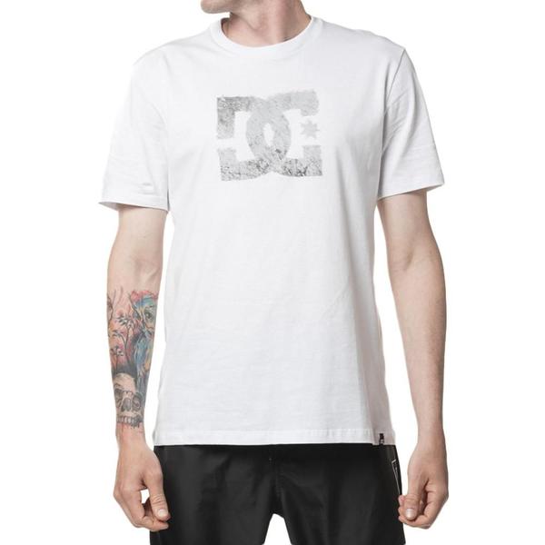 Imagem de Camiseta DC Shoes One Time SM24 Masculina Branco