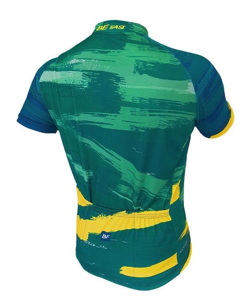 Camiseta de Ciclismo Be Fast Cores Brasil - befast Imagem de Camiseta de Ciclismo Be Fast Cores Brasil