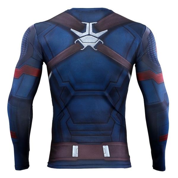 Camiseta de compressão genérica de corrida de manga comprida para homens - Doifer Imagem de Camiseta de compressão genérica de corrida de manga comprida para homens