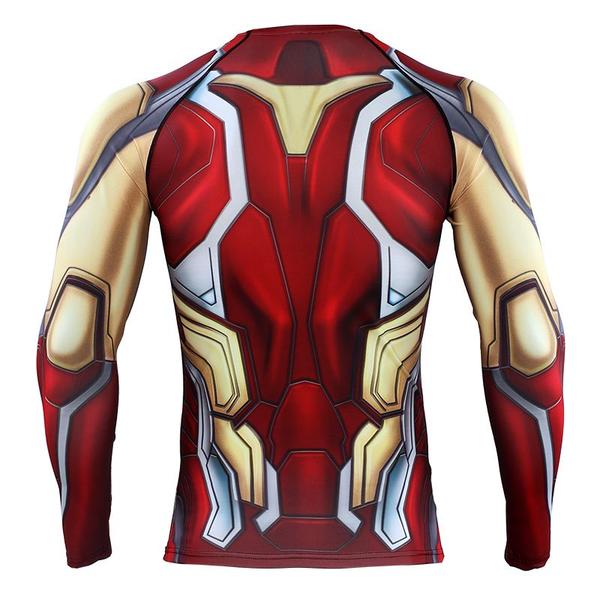 Camiseta de compressão genérica de corrida de manga comprida para homens - Doifer Imagem de Camiseta de compressão genérica de corrida de manga comprida para homens