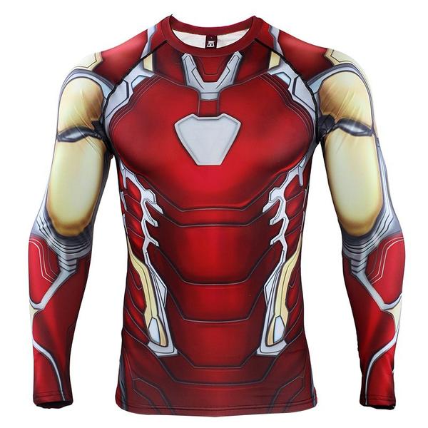 Camiseta de compressão genérica de corrida de manga comprida para homens - Doifer Imagem de Camiseta de compressão genérica de corrida de manga comprida para homens