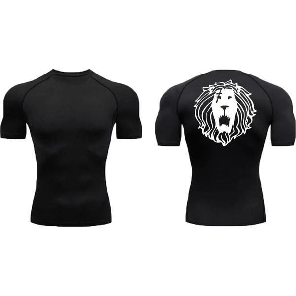 Imagem de Camiseta de Compressão Masculina Nanatsu no Taizai - Secagem Rápida para Academia e Fitness