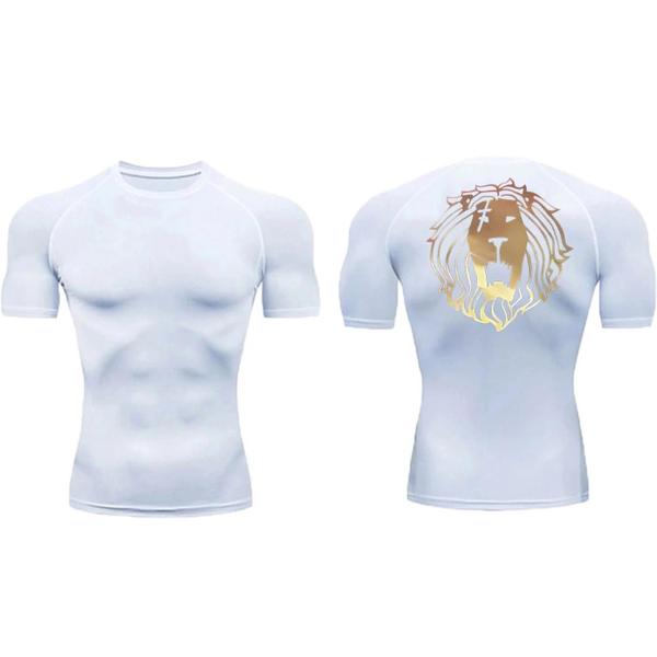 Imagem de Camiseta de Compressão Masculina Nanatsu no Taizai - Secagem Rápida para Academia e Fitness