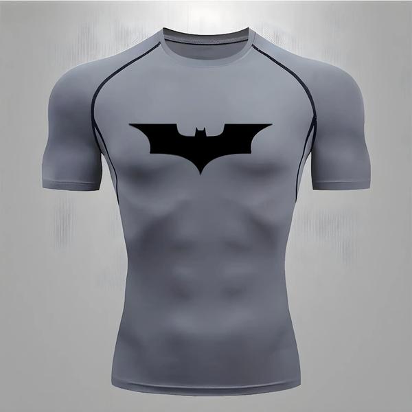 Imagem de Camiseta de Compressão Masculina para Corrida - Respirável, Apertada e Elástica