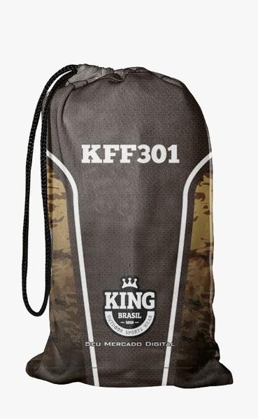 Imagem de Camiseta De Pesca King Proteção Solar Uv KFF301 New - Camuflada