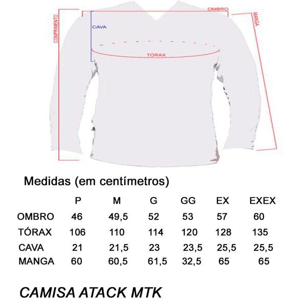 Imagem de Camiseta de Pesca MTK Atack Z com Proteção Solar Filtro UV Cor Camuflada Cinza