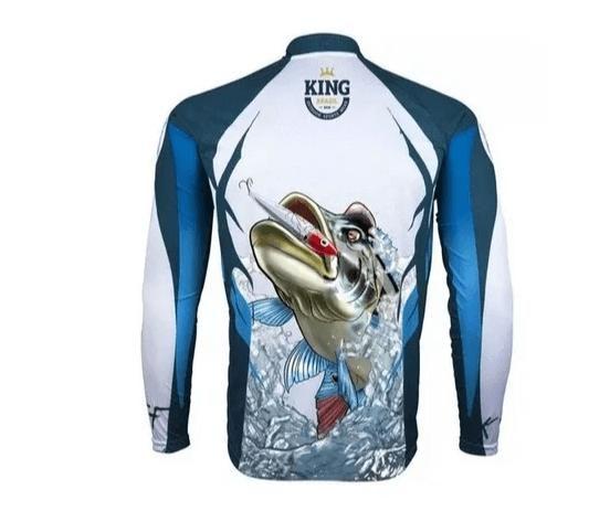 Imagem de Camiseta De Pesca Proteção Solar Uv King Kff66 - Tucunaré