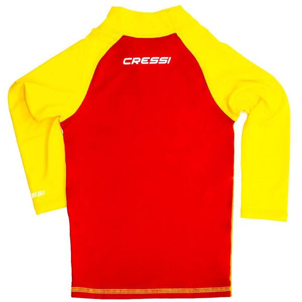 Imagem de Camiseta de Proteção UV50 Cressi Rash LS Kids Red