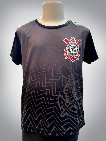 Imagem de Camiseta De Time Corinthians Infantil Estampada Oficial 1910