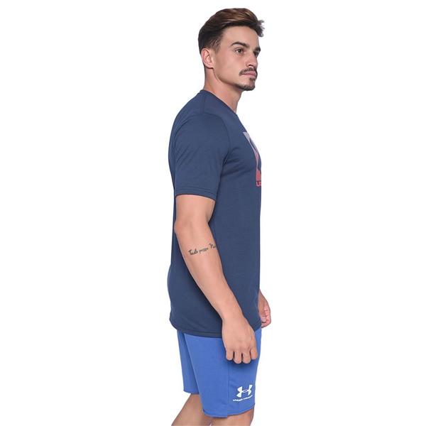 Imagem de Camiseta de Treino Masculina Under Armour Boxed Sportstyle