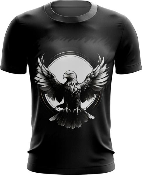 Imagem de Camiseta Dryfit de Águia Asas Coragem Visão 1