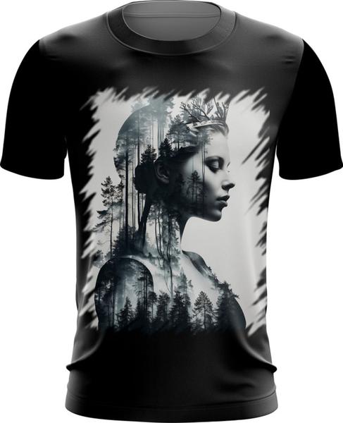 Imagem de Camiseta Dryfit Pesca Rainha da Floresta Nórdica 7