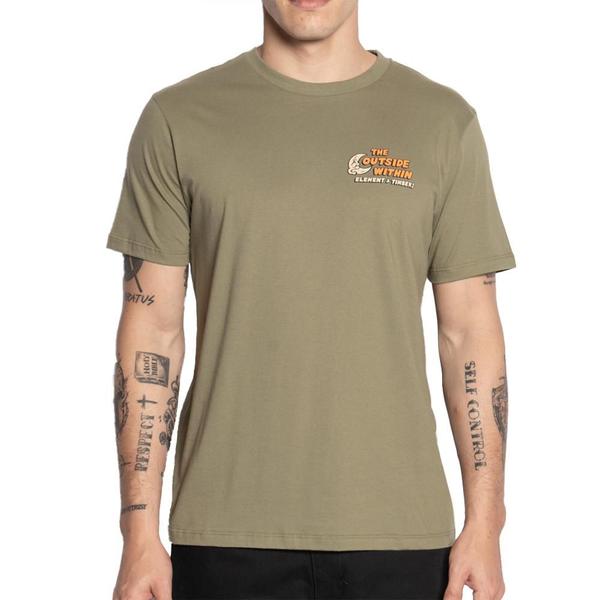 Imagem de Camiseta Element The Gathering SM25 Masculina Verde Militar