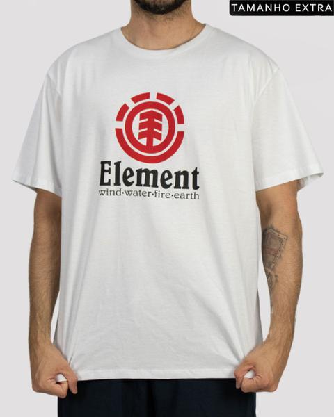 Imagem de Camiseta Element Vertical PS Tamanho Extra - Branca