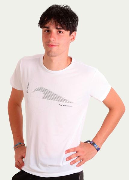 Camiseta em Poliamida Antiodor Pionieri Gioseppe Branco Imagem de Camiseta em Poliamida Antiodor Pionieri Gioseppe Branco