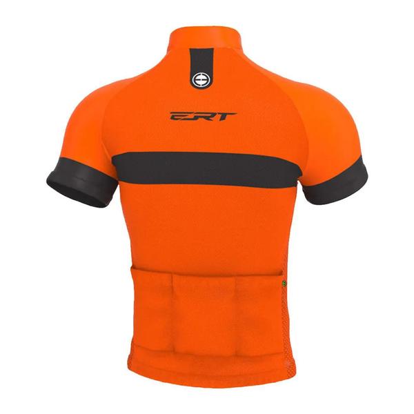 Imagem de Camiseta Ert Nova Tour strip Laranja e preta ciclismo tam.M