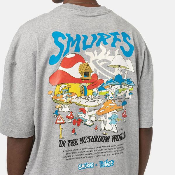 Imagem de Camiseta Especial Lost + Smurfs In The Mushroom World