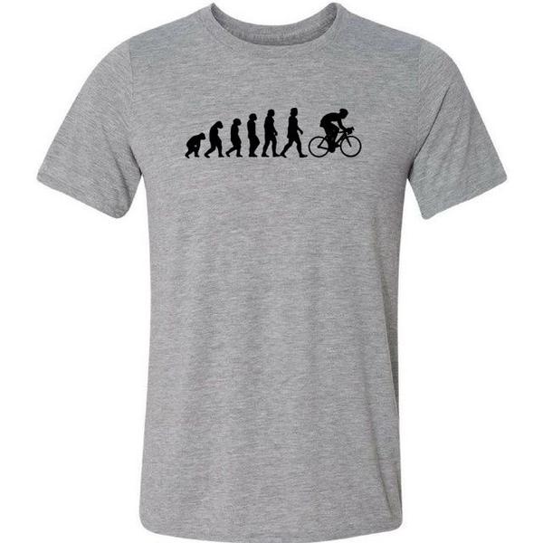 Imagem de Camiseta evolução do ciclismo bike bicicleta esporte