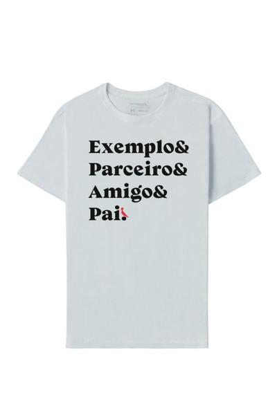 Camiseta Exemplo Parceiro Amigo Pai Reserva