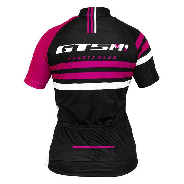 Camiseta Feminina Ciclista GTSm1 Manga Curta com Proteção - UVA / UVB 50 FPS Imagem de Camiseta Feminina Ciclista GTSm1 Manga Curta com Proteção - UVA / UVB 50 FPS