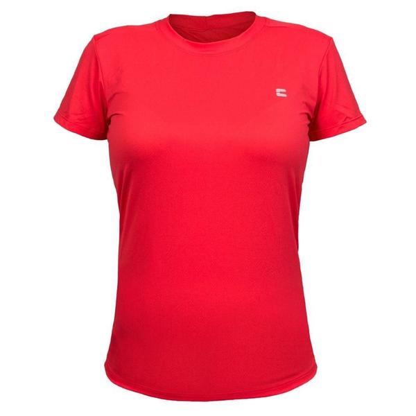 Imagem de Camiseta Feminina Curtlo Active Fresh Vermelho