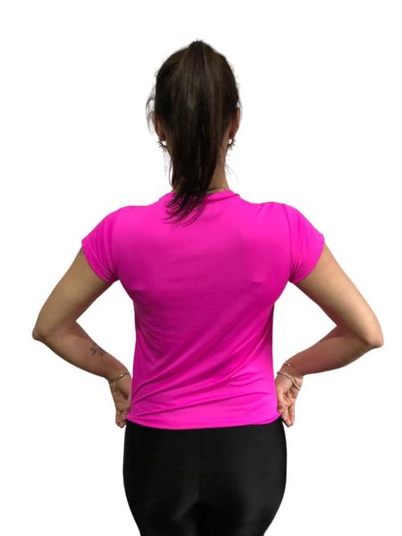 Imagem de Camiseta Feminina Dry Fit Academia Treino Proteção uv