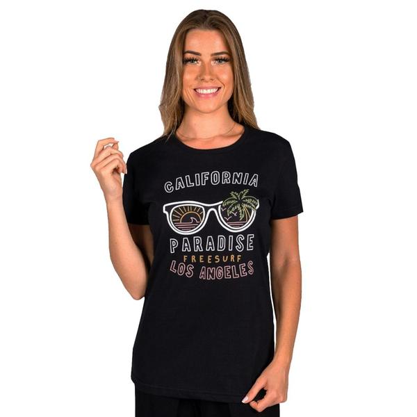 Imagem de Camiseta Feminina Fressurf Sunglasses Preta