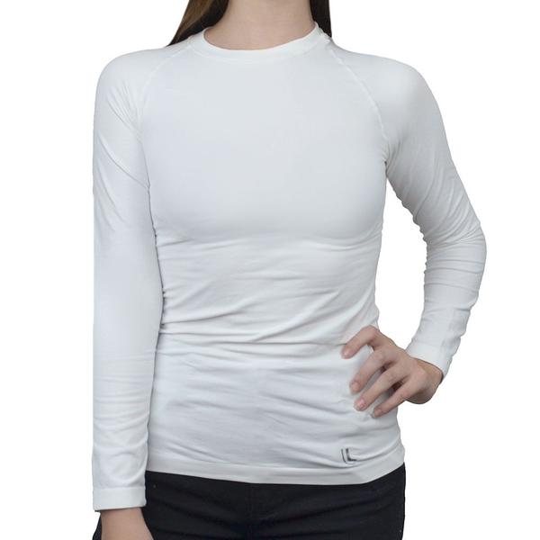 Camiseta Feminina Lupo Térmica I Max Branca - 71012 Imagem de Camiseta Feminina Lupo Térmica I Max Branca - 71012