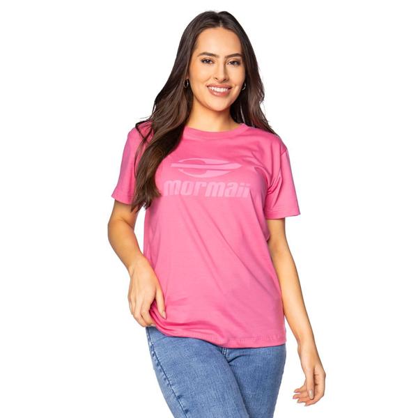 Imagem de Camiseta Feminina Mormaii Regular Logo Rosa