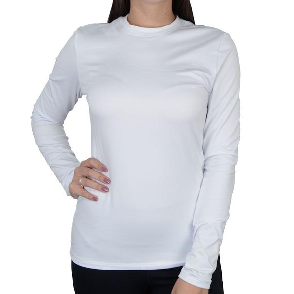 Camiseta Feminina Upman ML Térmica Branca - 245RF Imagem de Camiseta Feminina Upman ML Térmica Branca - 245RF
