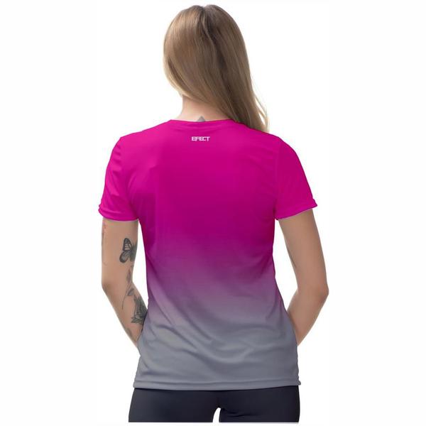 Imagem de Camiseta Fitness Estampada Feminina Academia Blusa Caminhada Fitness Proteção UV50