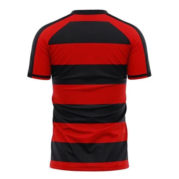 Imagem de Camiseta Flamengo Infantil Listrada Braziline Oficial