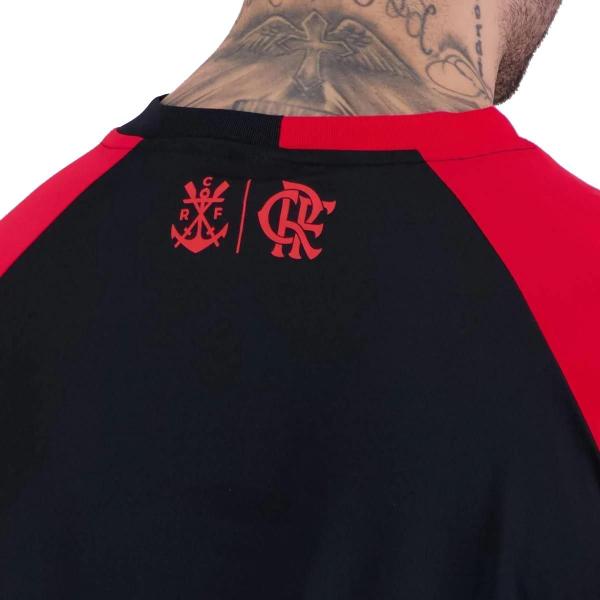 Imagem de Camiseta Flamengo Vintem Masculina - Preto e Vermelho